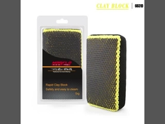 Environmentally Friendly Orange Clay Block For Cleaning Cars Blister Packaged