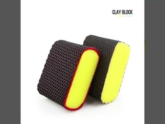 Yellow  Car Clay Block For Auto Detailing ISO-9001 Certificated