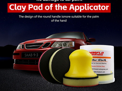 100g White Polybar Clay Bar Clay Bar Car Cleaning In Red Color